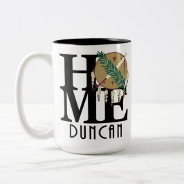 HOME Duncan Oklahoma 15oz Två-Tonad Mugg