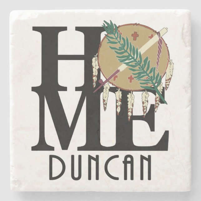 HOME Duncan Oklahoma Stenunderlägg (Framsidan)