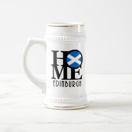 HOME Edinburgh Scotland Beer Stein Sejdel