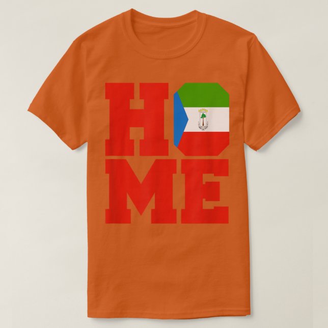 HOME  Equatorial Guinea  T Shirt (Design framsida)