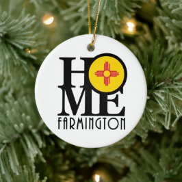 HOME Farmington New mexico Julgransprydnad Keramik