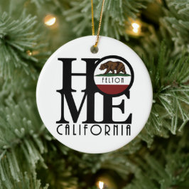 HOME Felton California Julgransprydnad Keramik