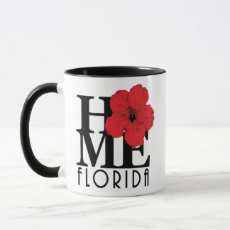 HOME Florida Red Hibiscus 11oz Mugg