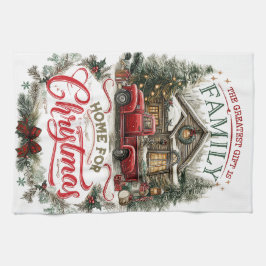 Home for Christmas  Kökshandduk