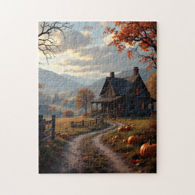 Home for thanksgiving pussel (Vertikal)