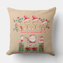 Home for the Holidays -Santa Claus pillow