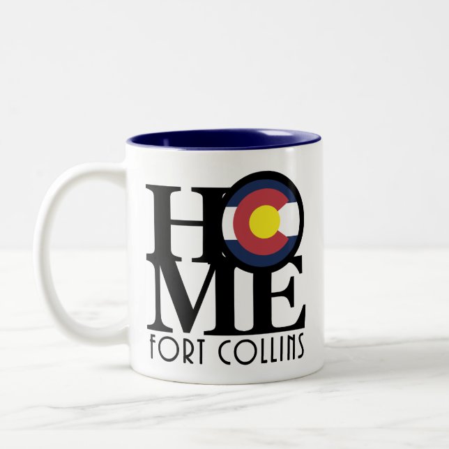 HOME Fort Collins 11oz Två-Tonad Mugg (Vänster)
