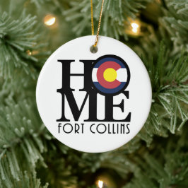 HOME Fort Collins Julgransprydnad Keramik