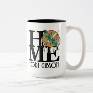 HOME Fort Gibson Oklahoma 15oz Två-Tonad Mugg