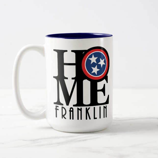 HOME Franklin 15oz Två-Tonad Mugg (Vänster)