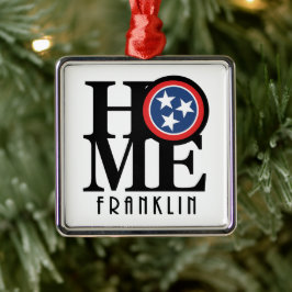 HOME Franklin Tennessee Julgransprydnad Metall