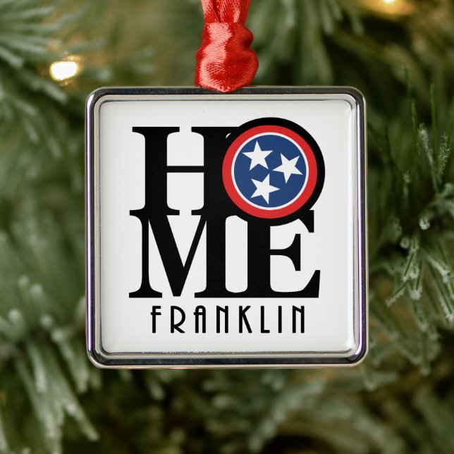 HOME Franklin Tennessee Julgransprydnad Metall (Träd)