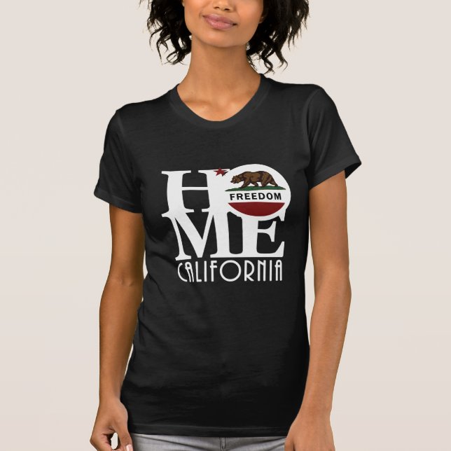 HOME Freedom California T Shirt (Framsida)