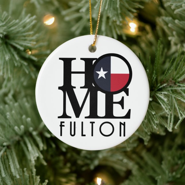 HOME Fulton Texas Julgransprydnad Keramik (Träd)