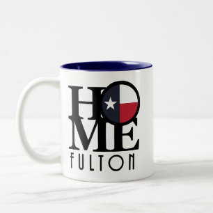 HOME Fulton Texas Två-Tonad Mugg