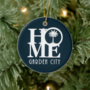 HOME Garden City SC Julgransprydnad Keramik