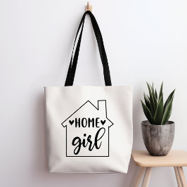 Home Girl Real Gods Tote Bag Tygkasse
