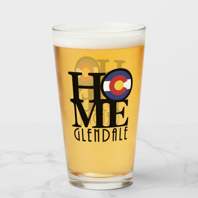 HOME Glendale Colorado Glaskopp (Baksida fylld)