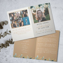 Home Going Firande of Life Funeral Service Program