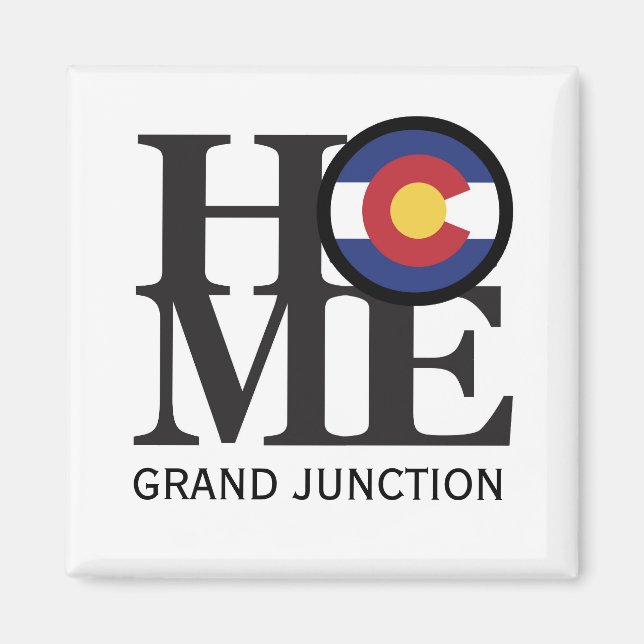 HOME Grand Junction Magnets Magnet (Framsidan)