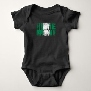Home Grown Nigerian, Nigeria flagga T Shirt