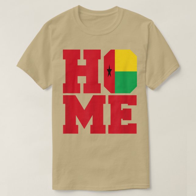 HOME Guinea Bissau T Shirt (Design framsida)