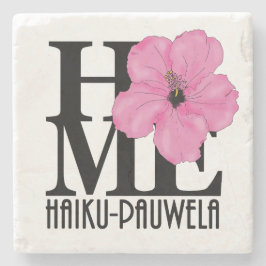 HOME Haiku-Pauwela rosa hibiscus Stenunderlägg