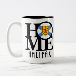 HOME Halifax Nova Scotia 15oz Två-Tonad Mugg