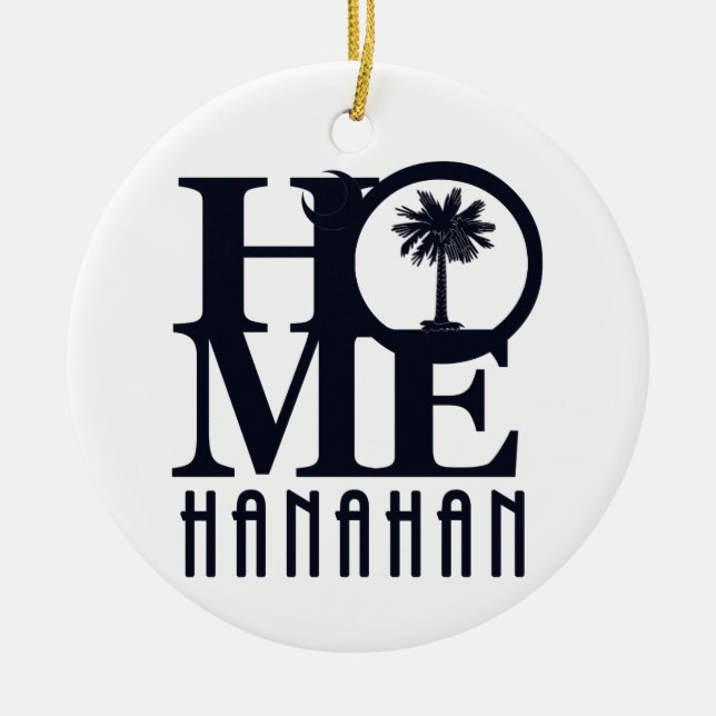 HOME Hanahan Julgransprydnad Keramik (Framsidan)