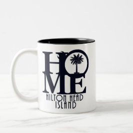 HOME Hilton Head Island 11oz Two-Tone Coffee Mugg