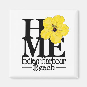 HOME Indian Harbour Beach Gult Hibiscus Magnet