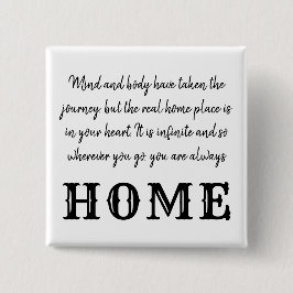 HOME inspiration Mooji Quote Black White Meditatio Knapp