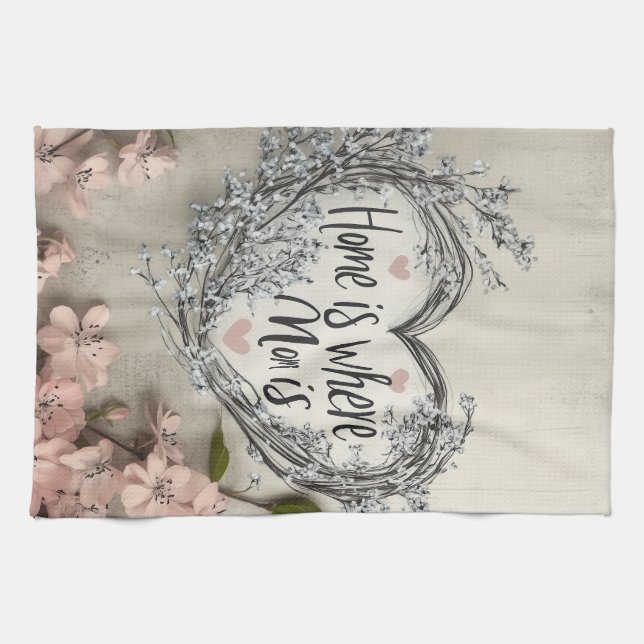 Home is where Mom is Kökshandduk (Horisontell)