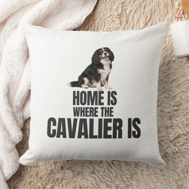 Home Is Where the Cavalier Is  Kudde (Filt)