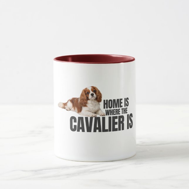 Home Is Where the Cavalier Is Mug Mugg (Center)