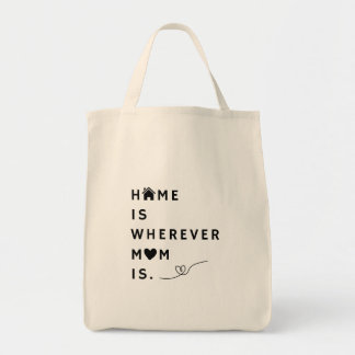 Home Is Wherever Mom Is – Gift For Mom Tygkasse