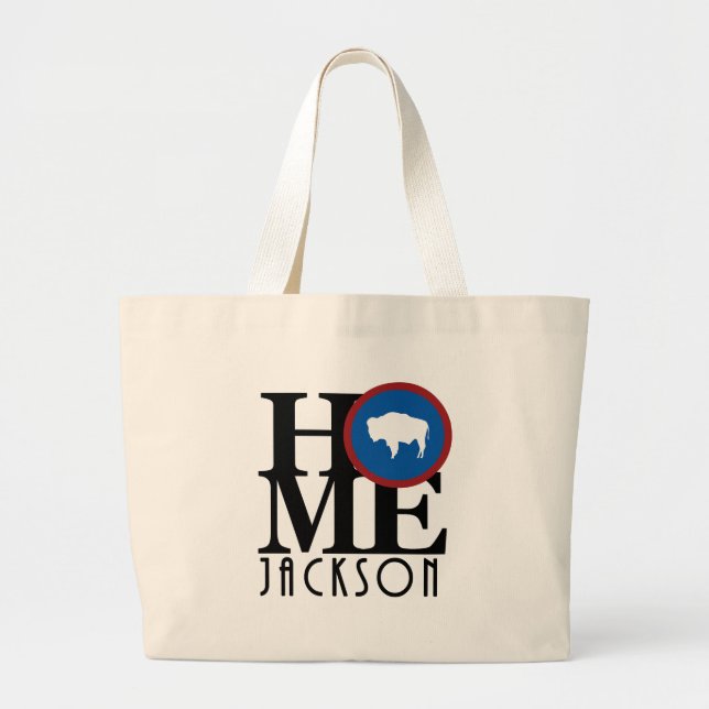 HOME JacksonWY Jumbo Tygkasse (Framsidan)