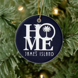 HOME James Island Julgransprydnad Keramik