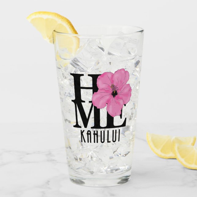 HOME Kahului Rosa Glaskopp (Framsida Ice)