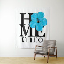 HOME Kalaheo Blue Hibiscus