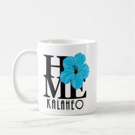 HOME Kalaheo Blue Hibiscus 11oz Kaffemugg