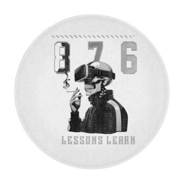 Home/Kitchen 876 LESSONS LEARN Cutting Board (Framsidan)