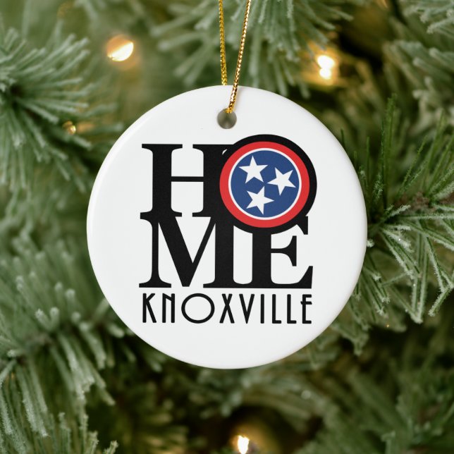 HOME Knoxville Tennessee Julgransprydnad Keramik (Träd)