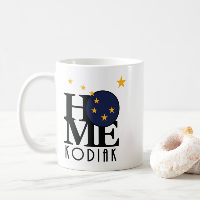 HOME Kodiak Alaska Kaffemugg (Med munk)