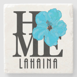HOME Lahaina Blue Hibiscus Stenunderlägg