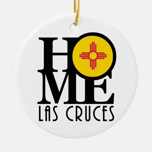 HOME Las Cruces Julgransprydnad Keramik (Framsidan)