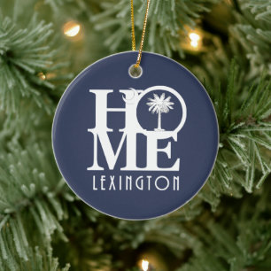 HOME Lexington South Carolina Julgransprydnad Keramik