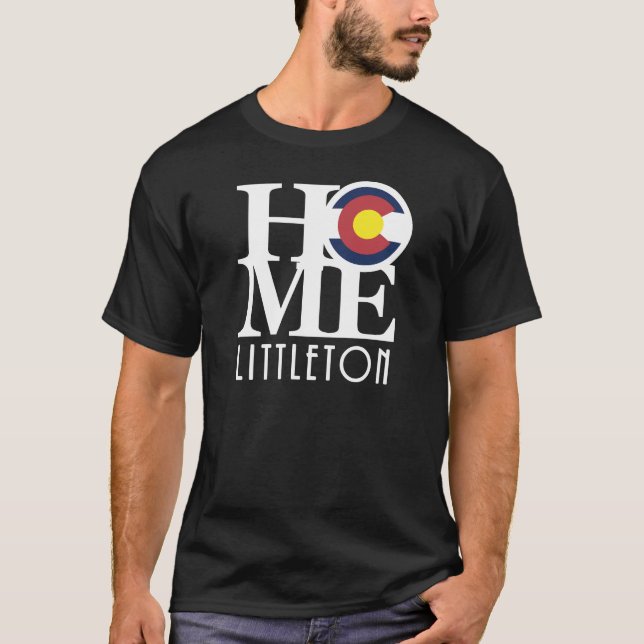 HOME Littleton (framskrift) T Shirt (Framsida)