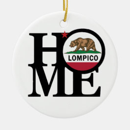 HOME Lompico Julgransprydnad Keramik
