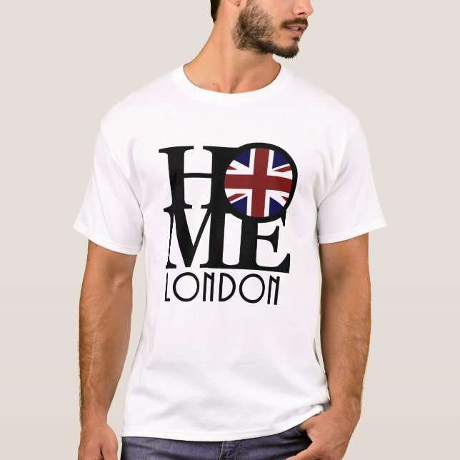 HOME London England T Shirt (Framsida)